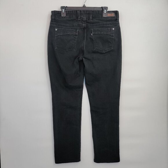 Levi's Curvy 529 Skinny Leg Hi-Rise Stretchy Plus Size Jeans 32 Women Black - Picture 4 of 14